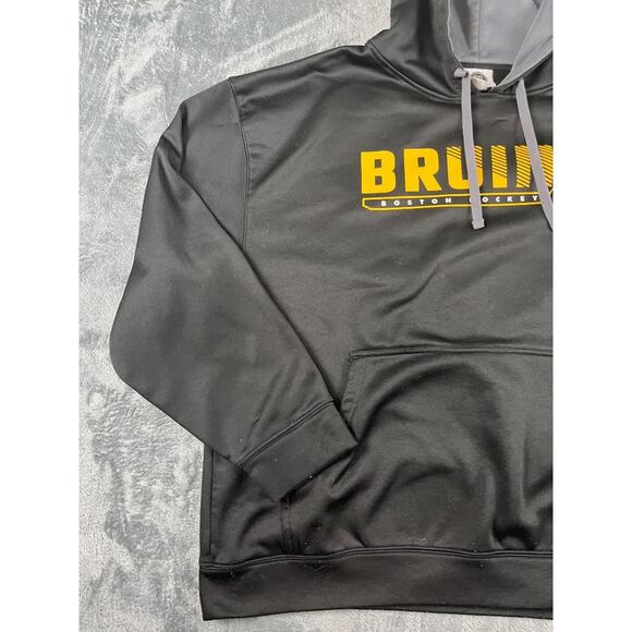 NHL Boston Bruins Black Hoodie Sweatshirt 2XL Official Licensed Hockey Mens - Picture 6 of 10